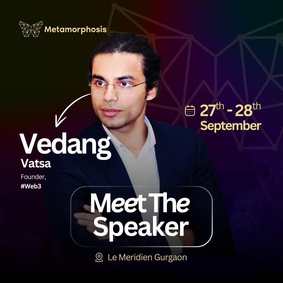 Vedang Vatsa speaking at engagement 22